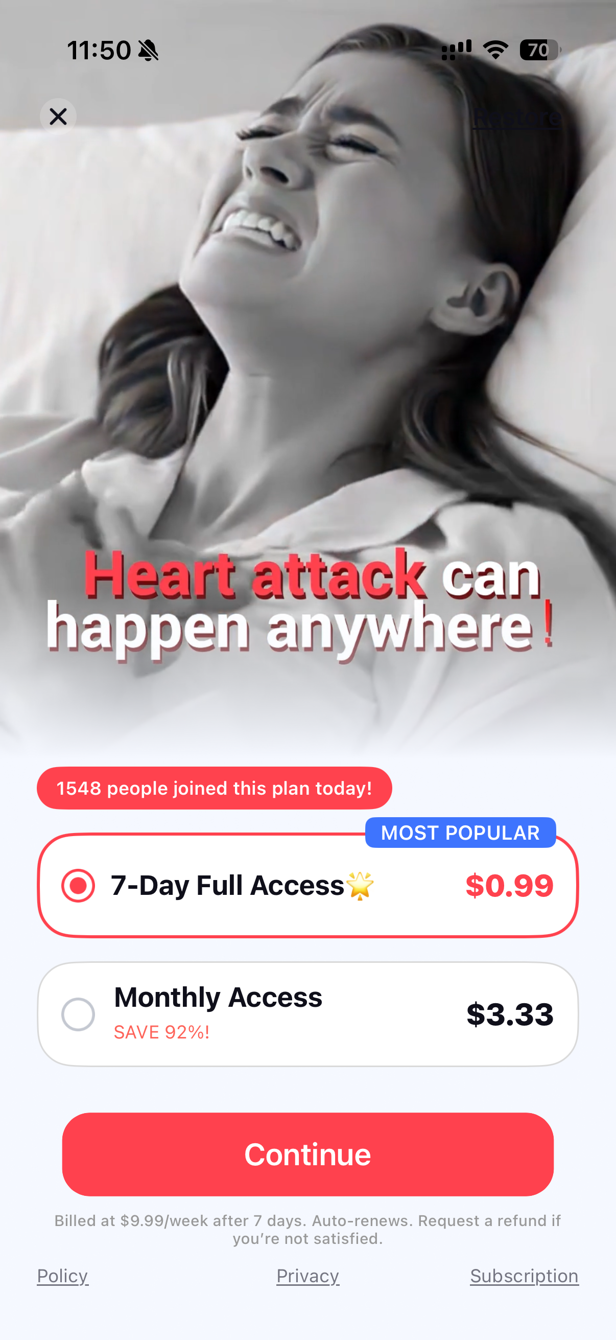 HeartSnap:Health Tracker