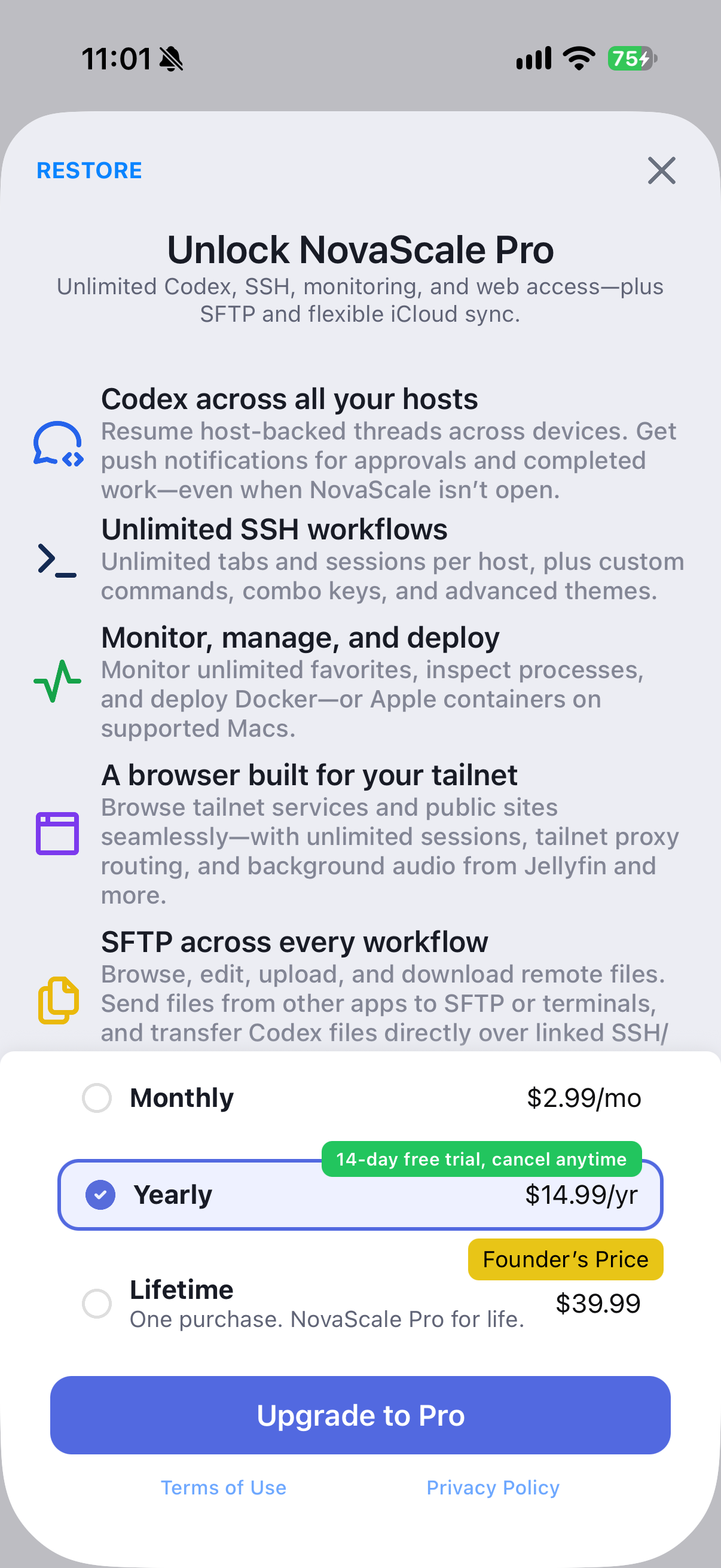 NovaAccess - Tailnet Tools