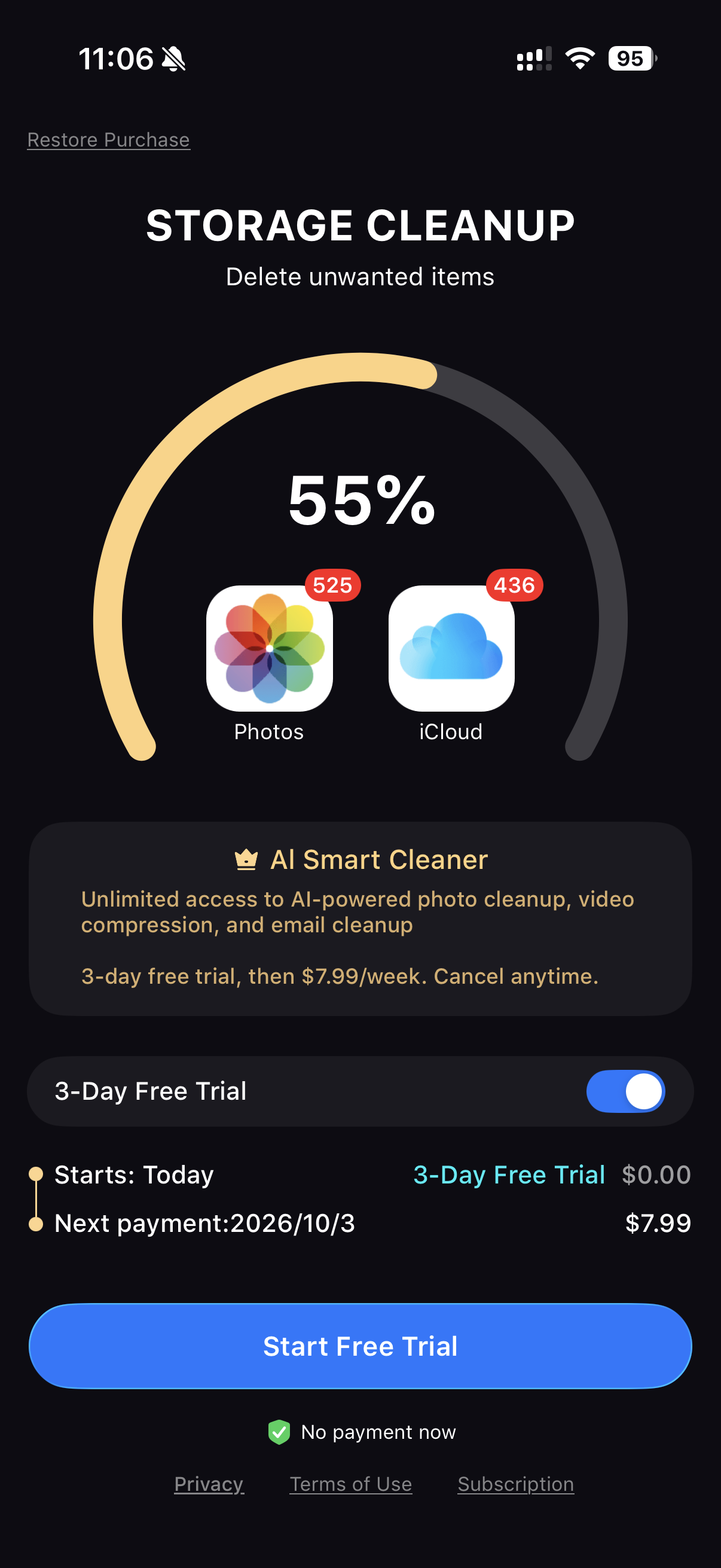 CleanSlate: Clean Storage