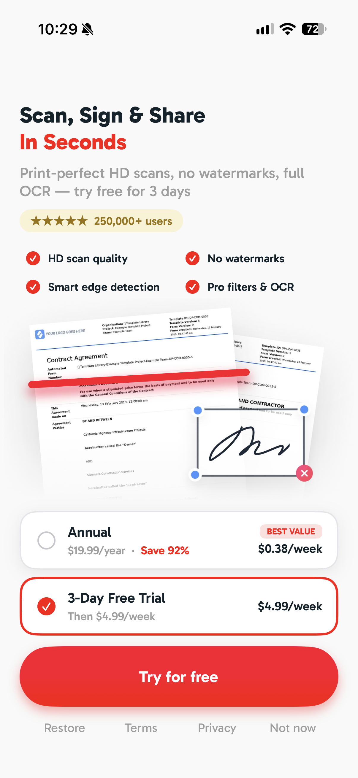 PDF Scanner | Document Scan
