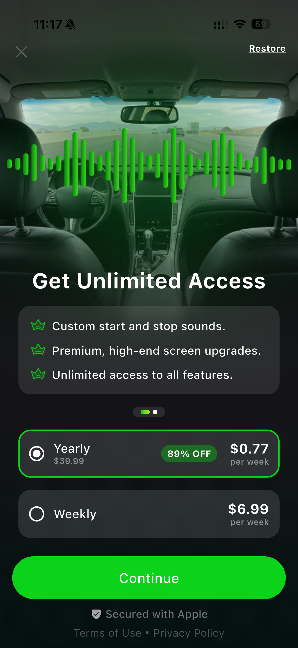 Car Dashboard Widgets - HiCar
