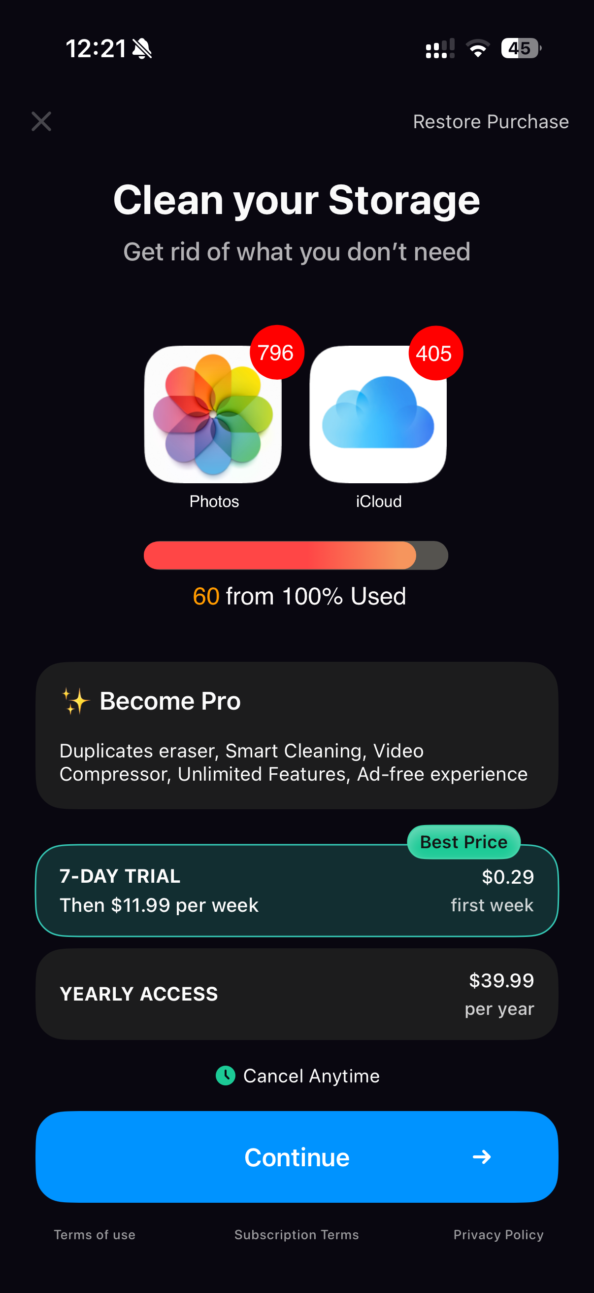 KeepClean AI: Storage Cleaner