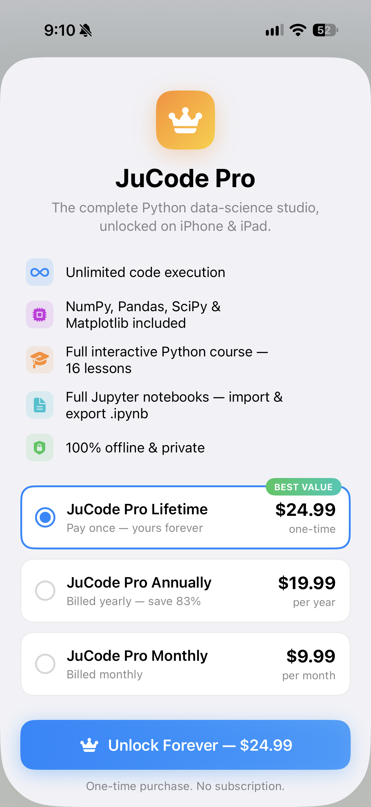 Jupyter Notebook - JNote
