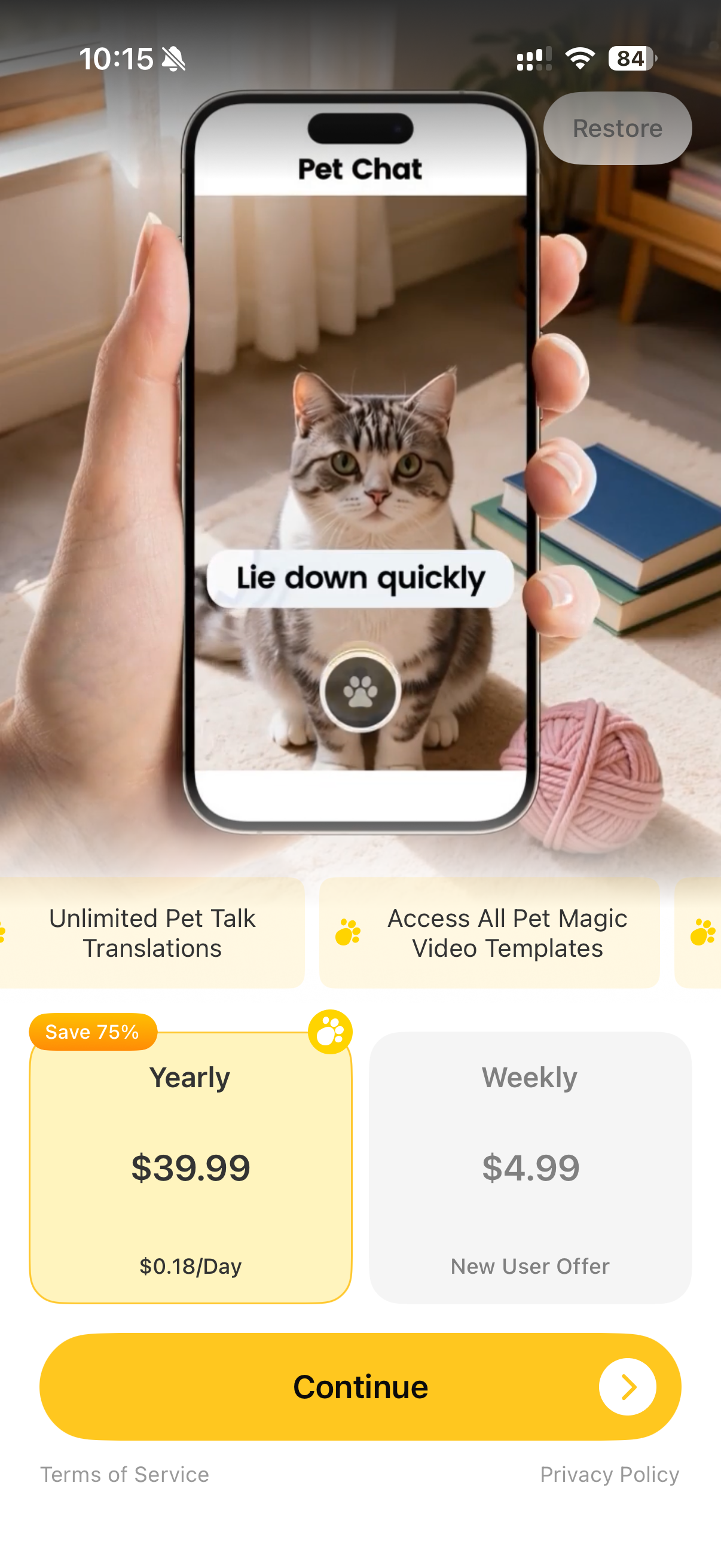 Pet Chat: Cat & Dog Translator