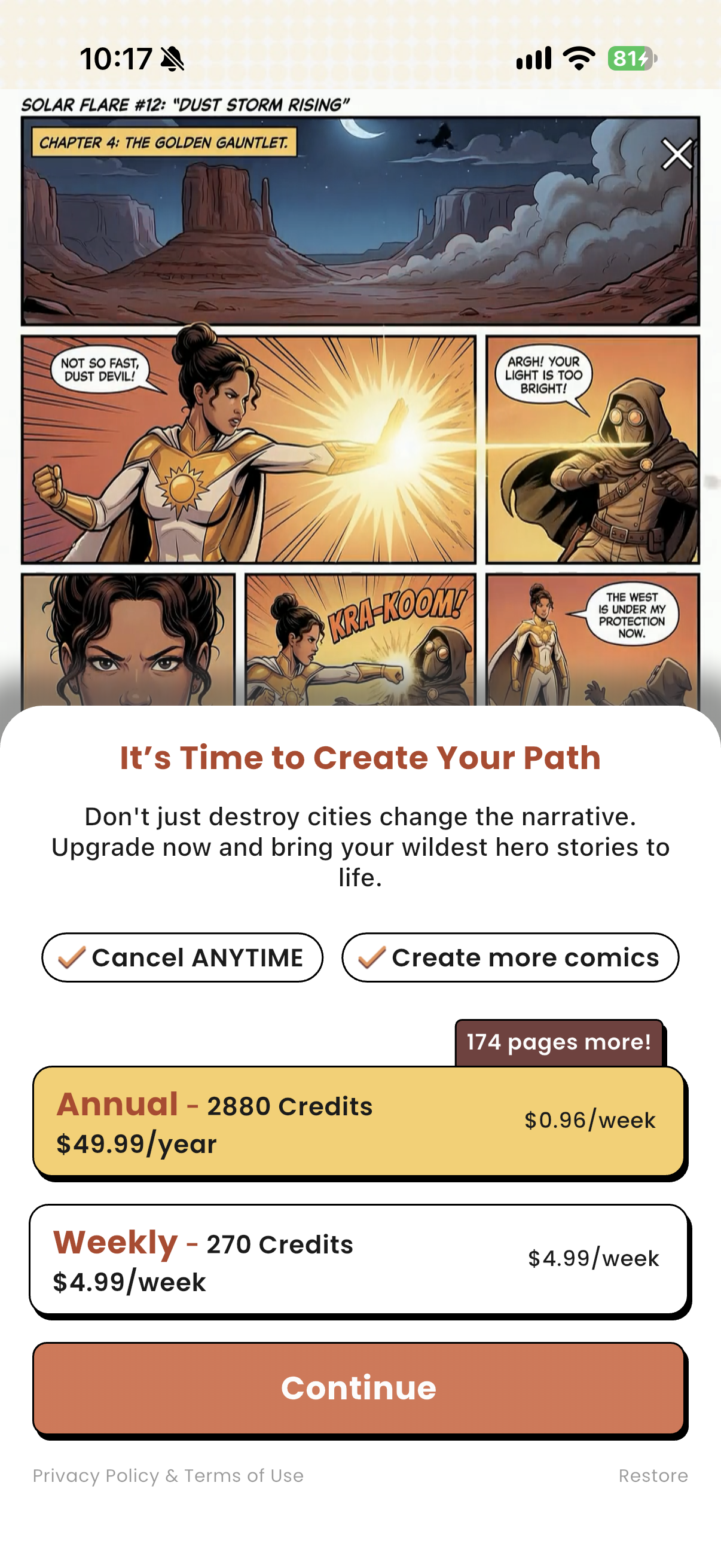 KAI: Comic Maker Manga, Manhwa