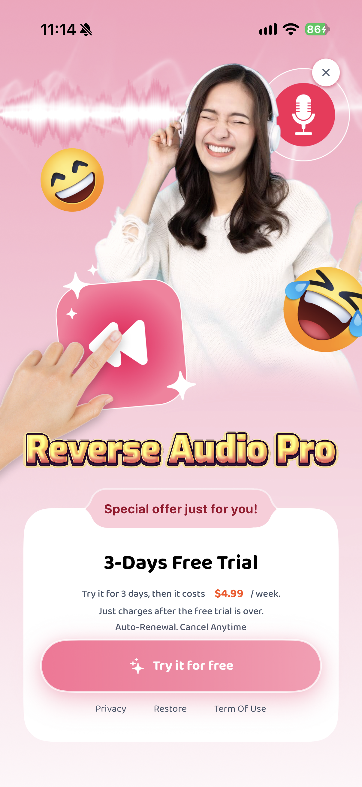 Reverse Audio: Funny Voice