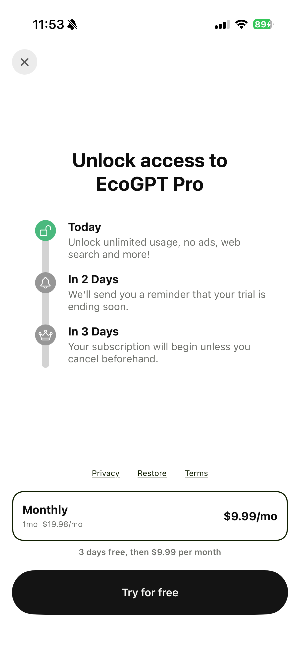 EcoGPT - Regenerative AI