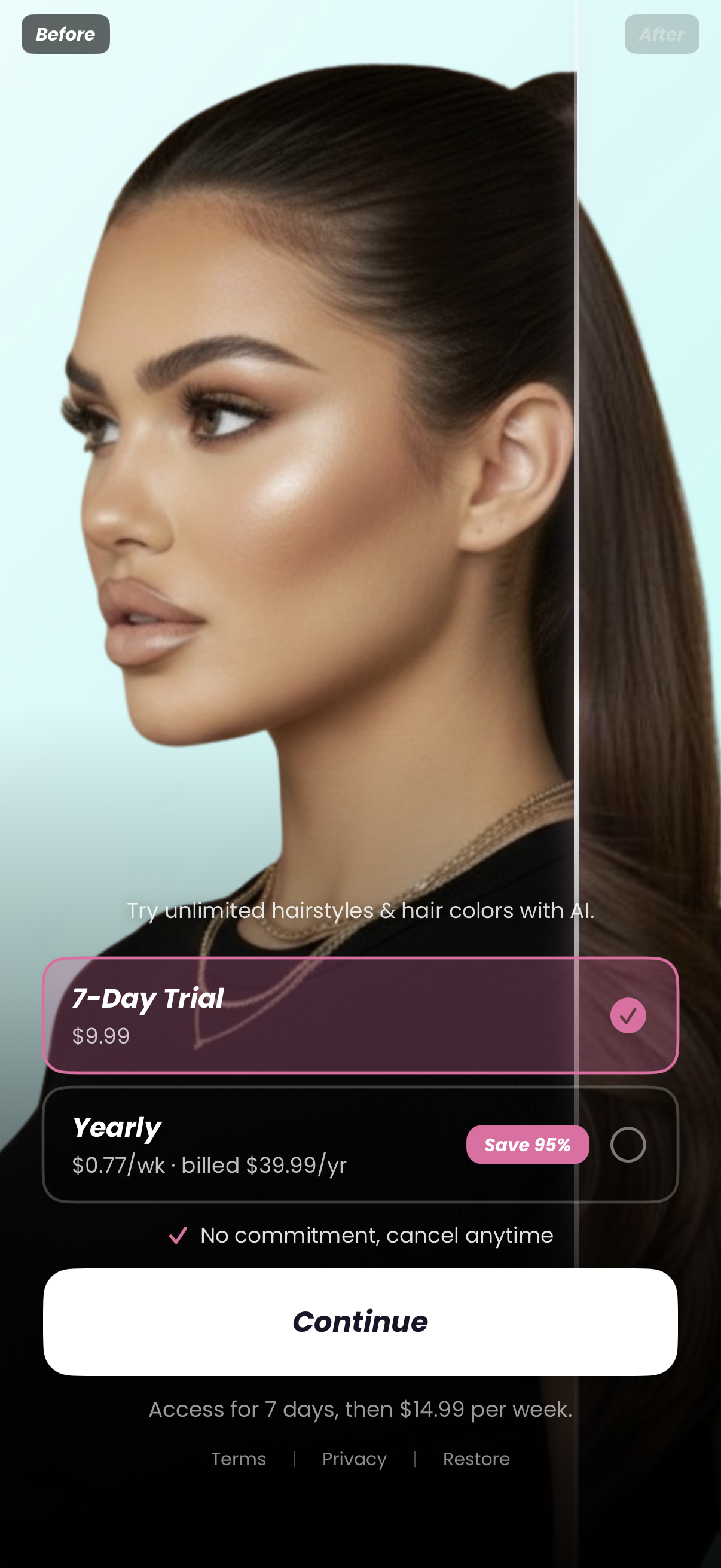 StyleShare: Hair Color Changer