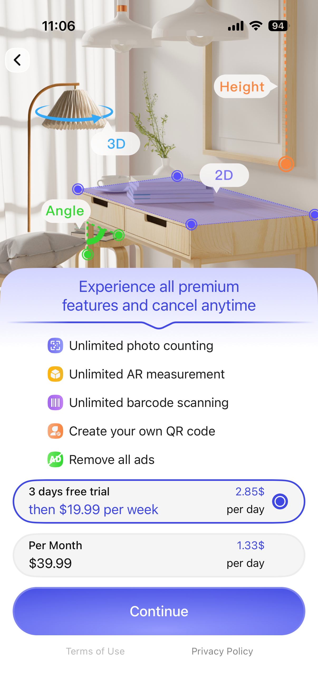 ScanMate: Count, Measure, Code