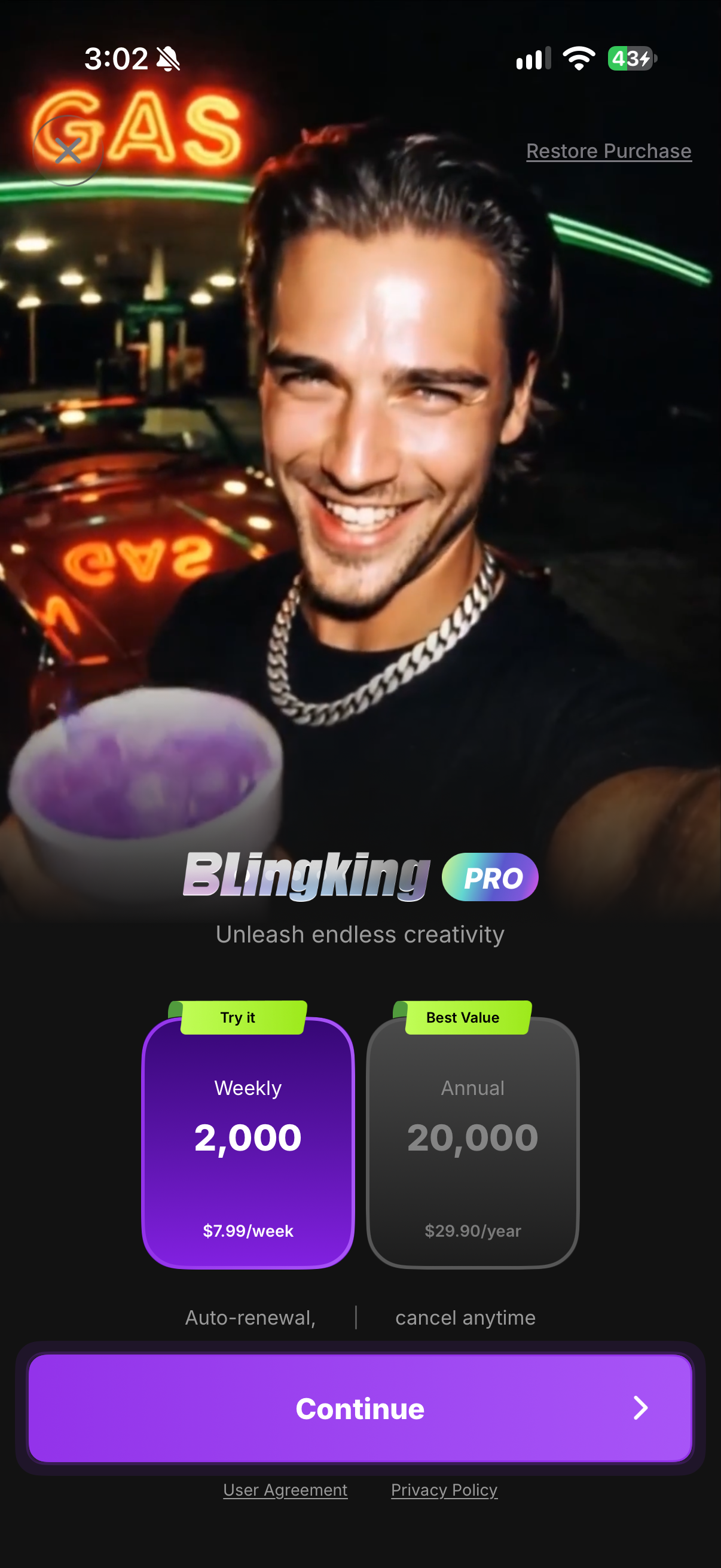 BlingKing-AI Lab for Men