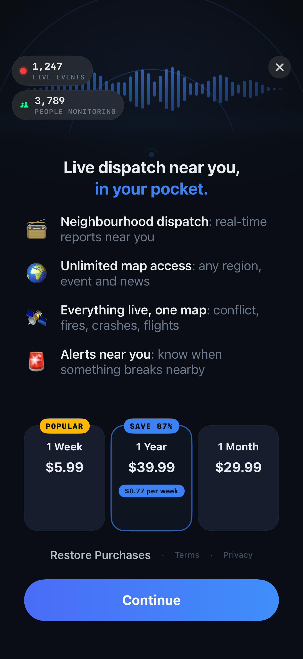 Dispatch Radio: US Scanner