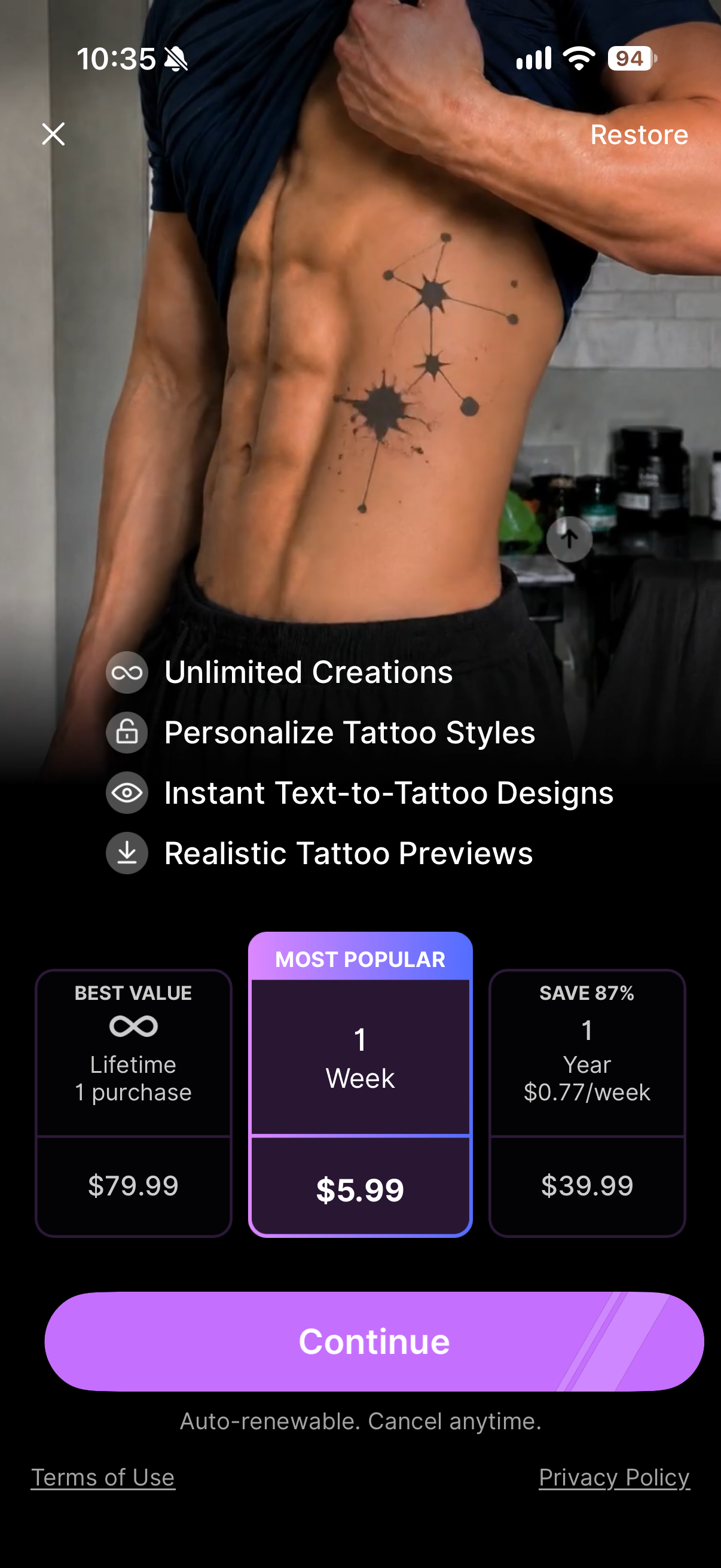 AI Tattoo Design: ArtReel
