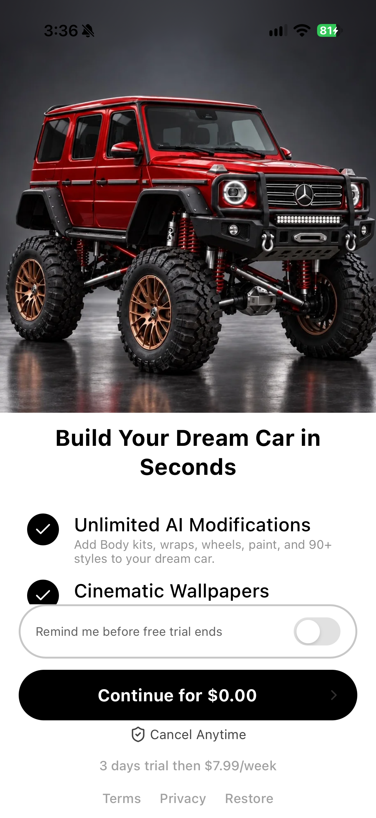 Car AI: Modify, Tune & Design