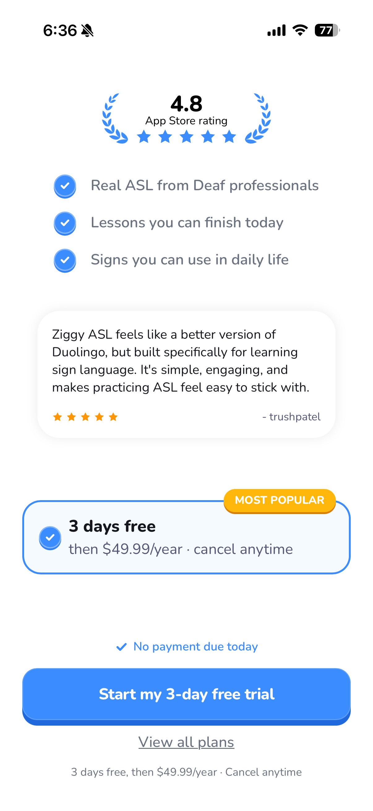 Ziggy: Learn ASL Sign Language
