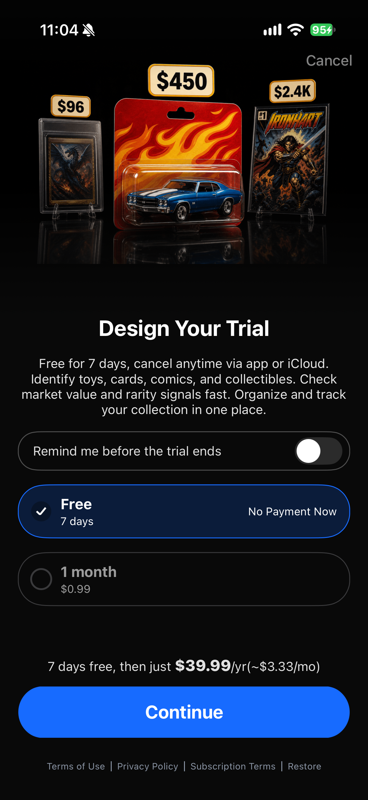 ToyWorth: Scan & Value Toys
