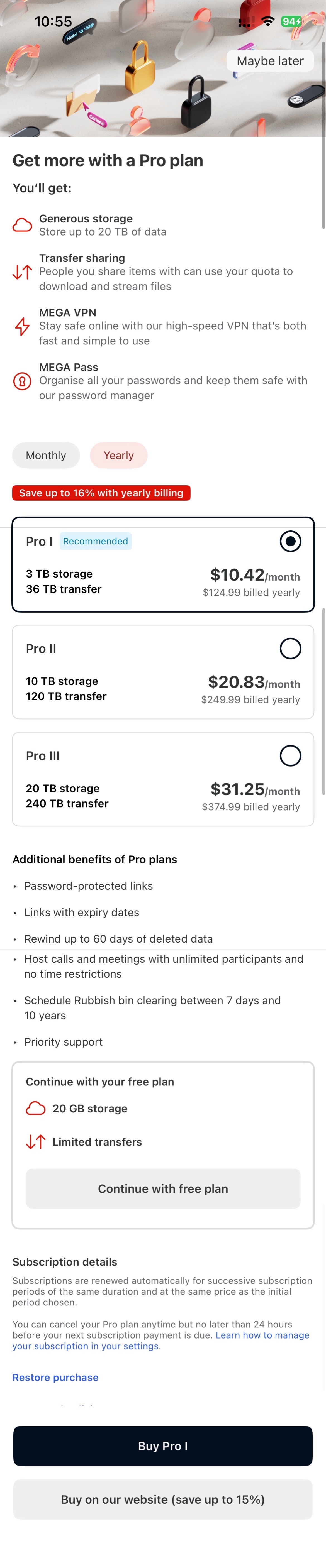 MEGA: Encrypted Cloud Storage