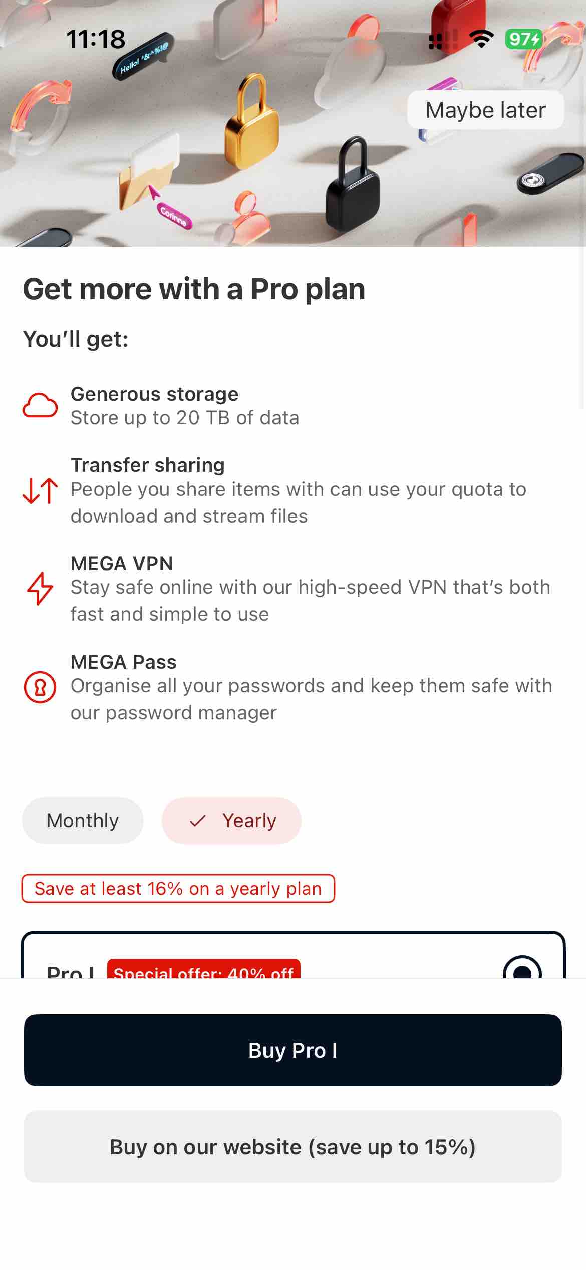 MEGA: Encrypted Cloud Storage