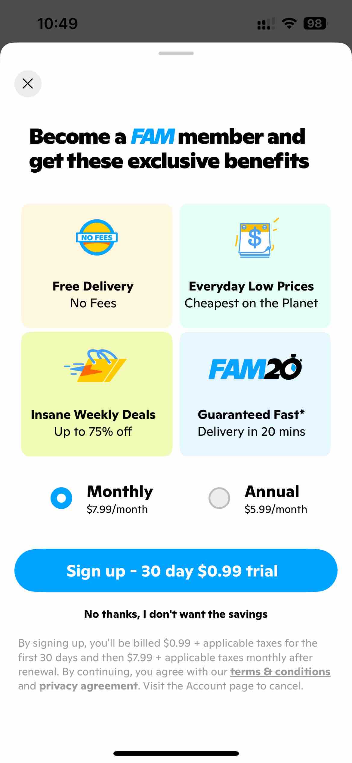 Gopuff - Grocery Delivery