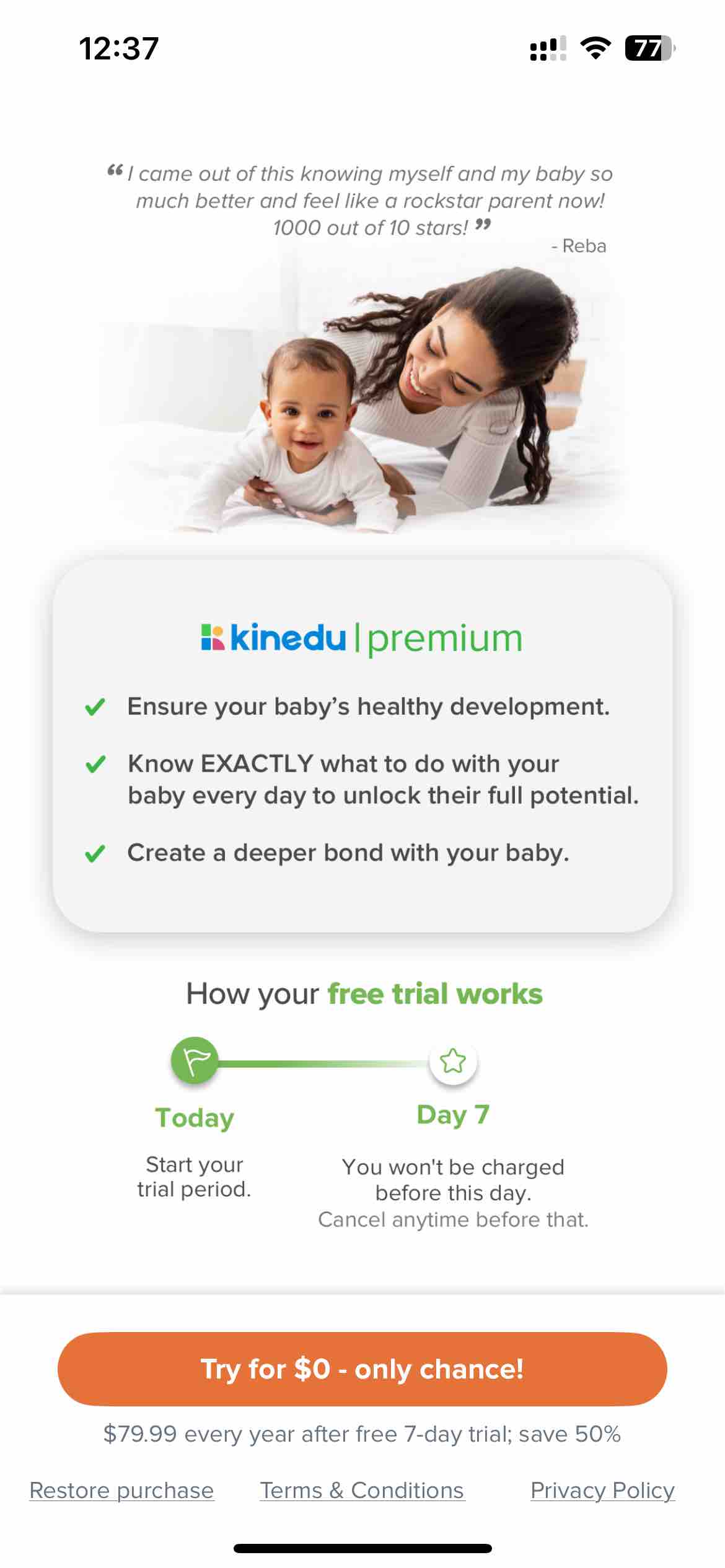 Kinedu: Baby Development