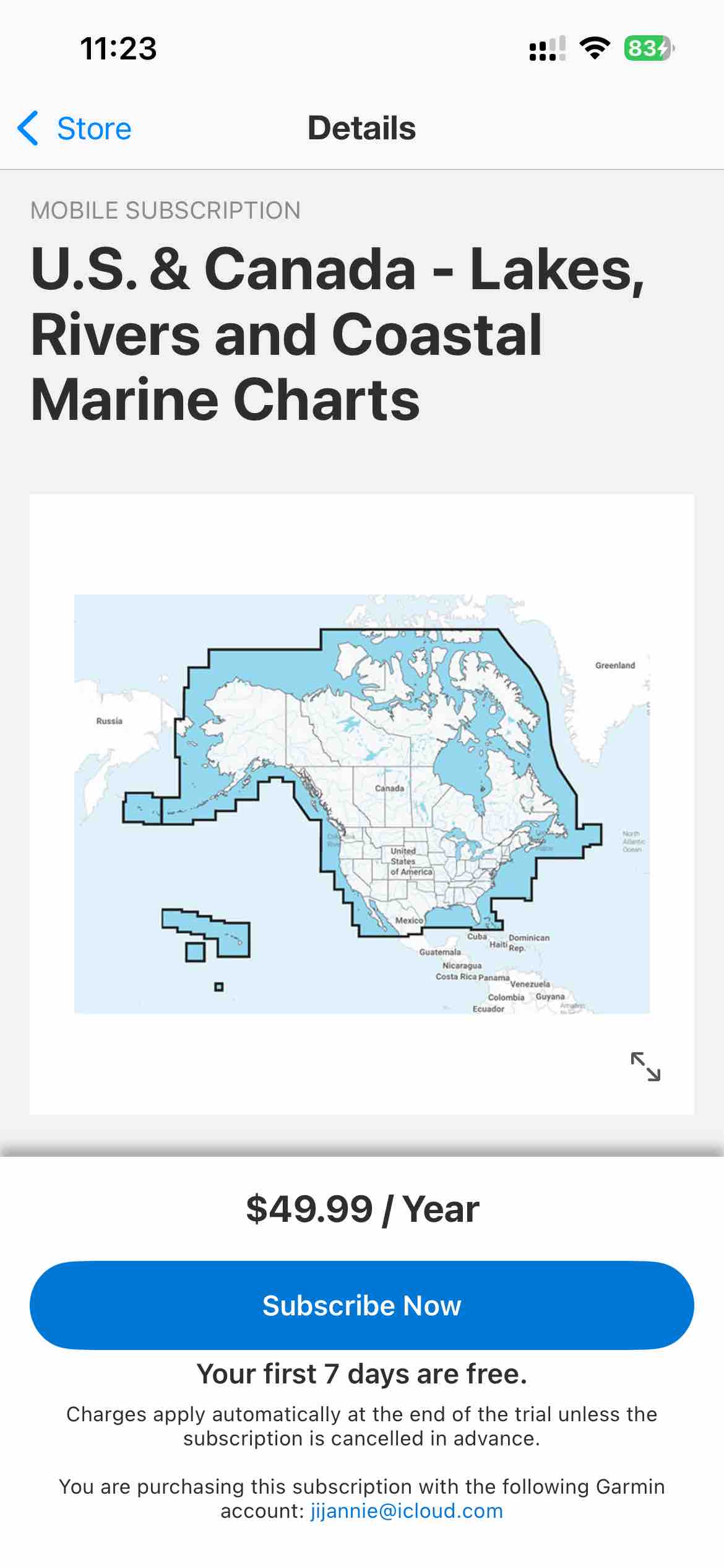 Navionics® Boating