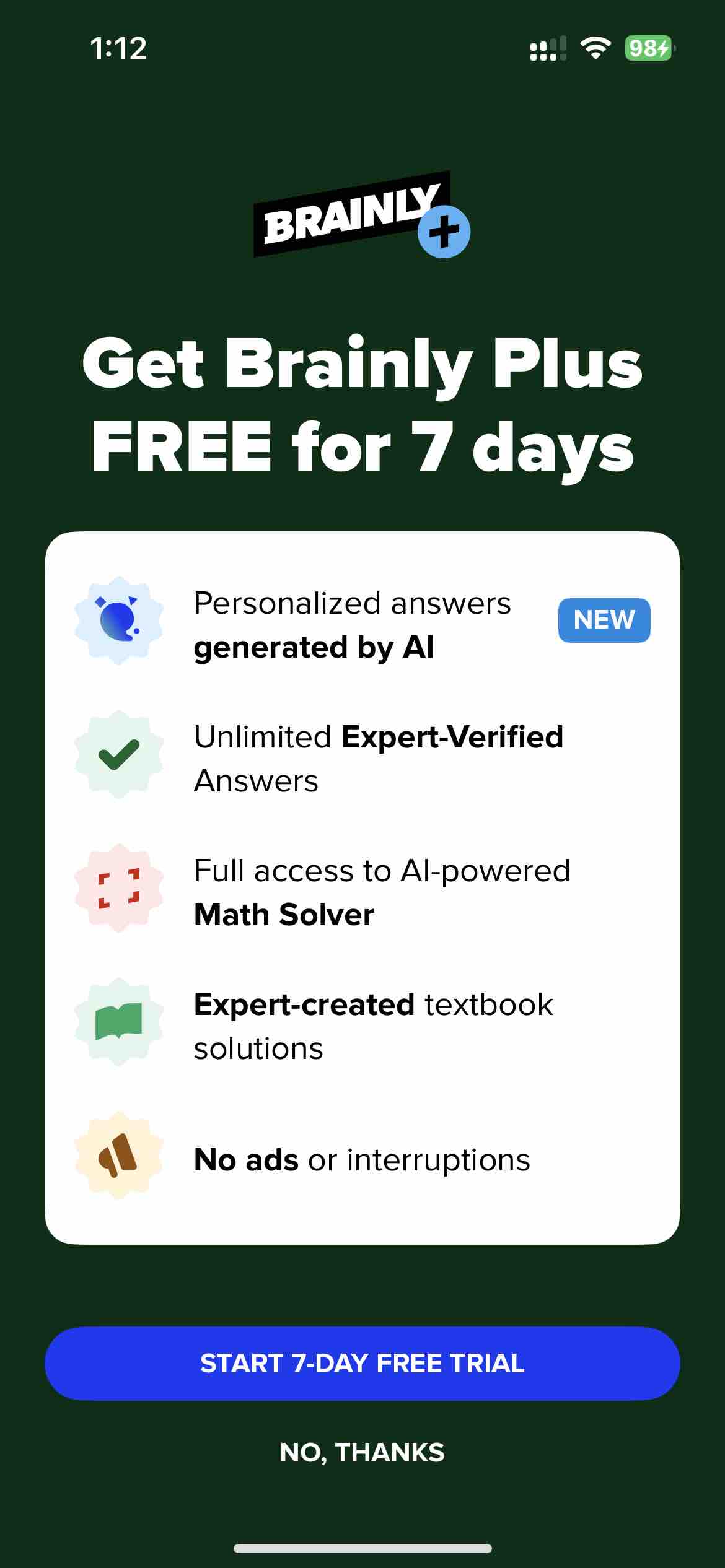 Brainly: AI Homework Helper