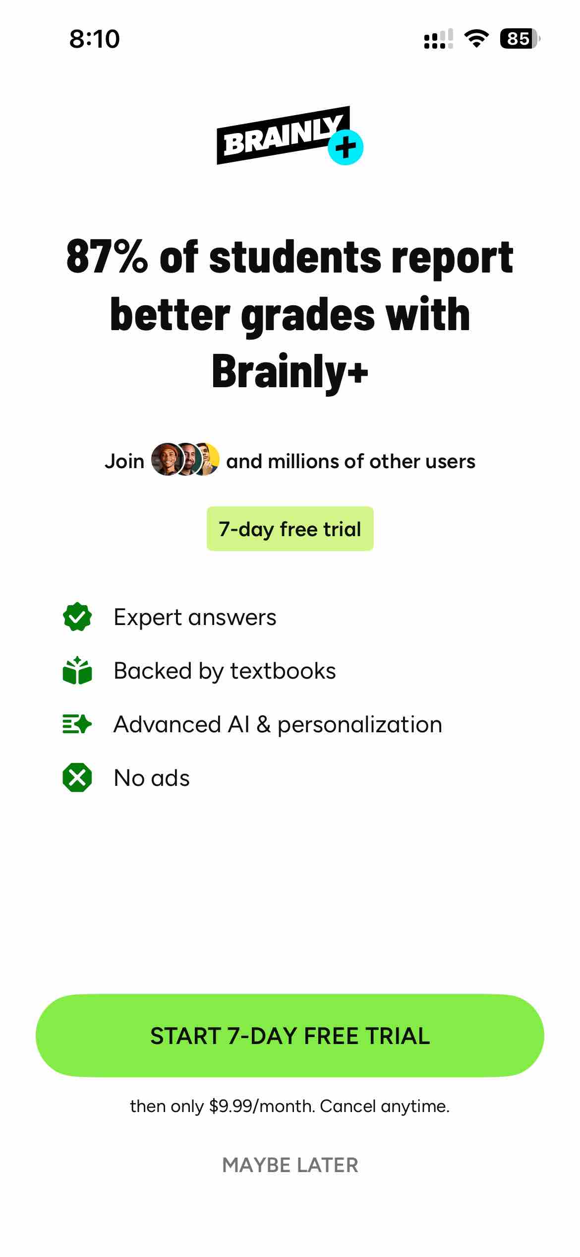 Brainly: AI Homework Helper