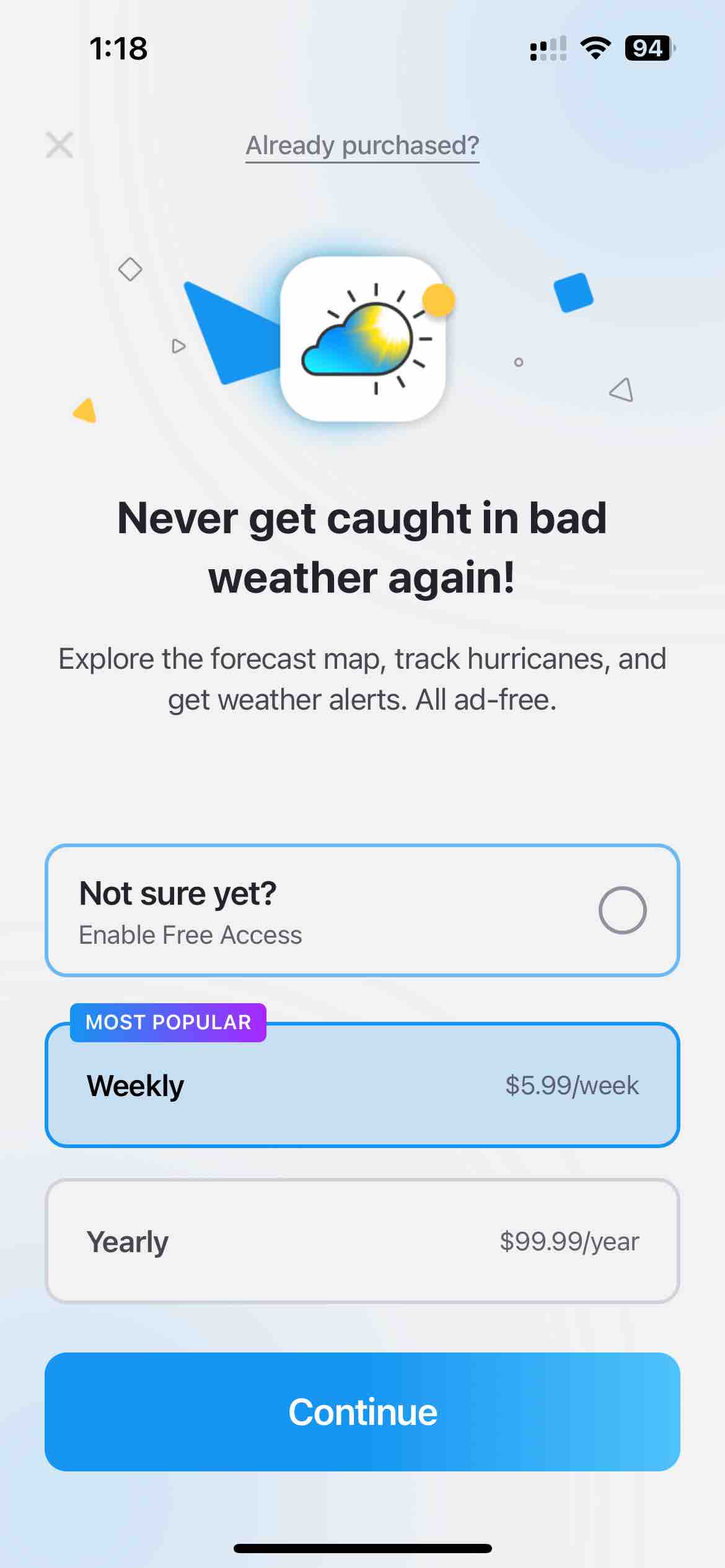 Weather Live° - Local Forecast