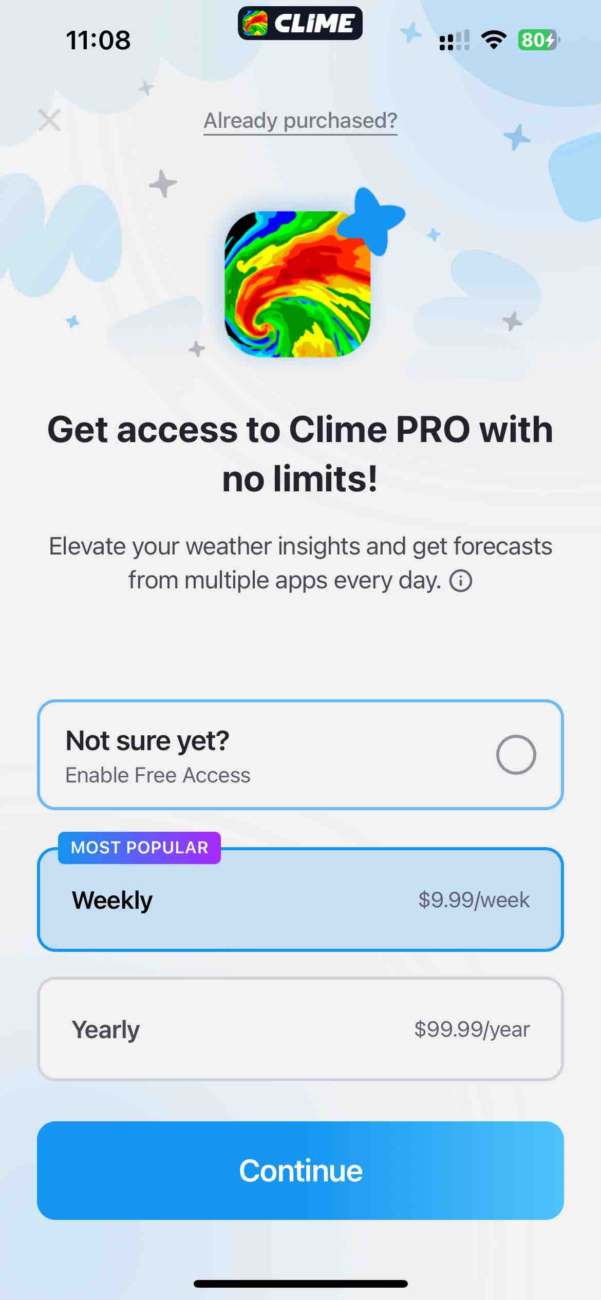 Clime: NOAA Weather Radar Live