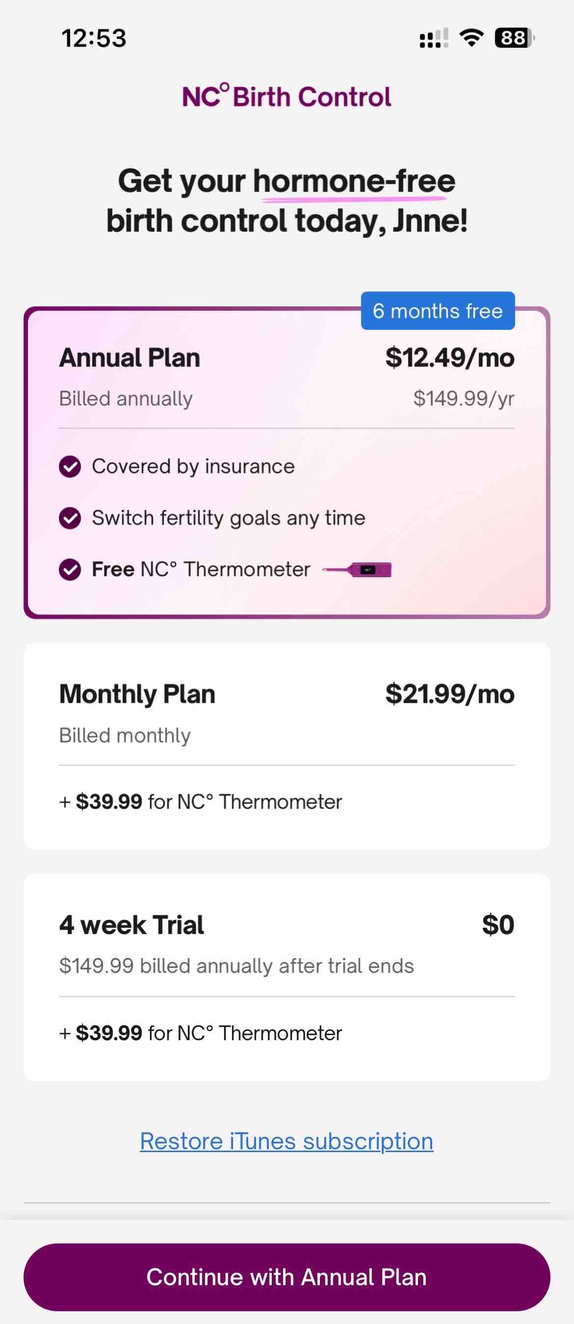 Natural Cycles: Fertility App