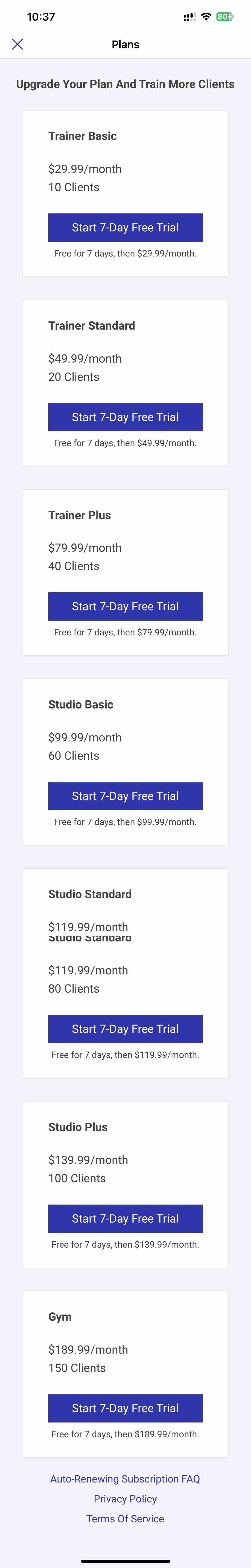 TrainerFu For Personal Trainer