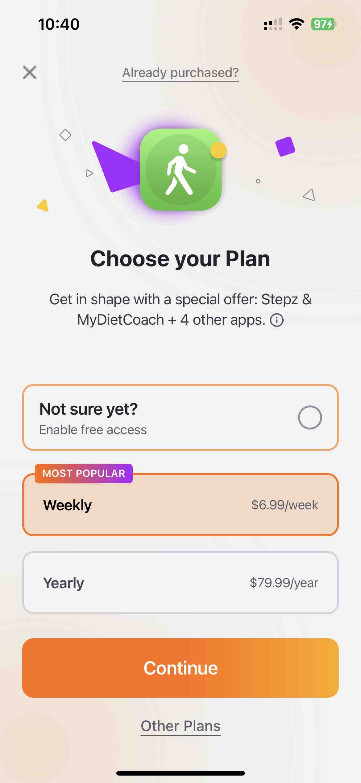 Stepz - Step Counter & Tracker