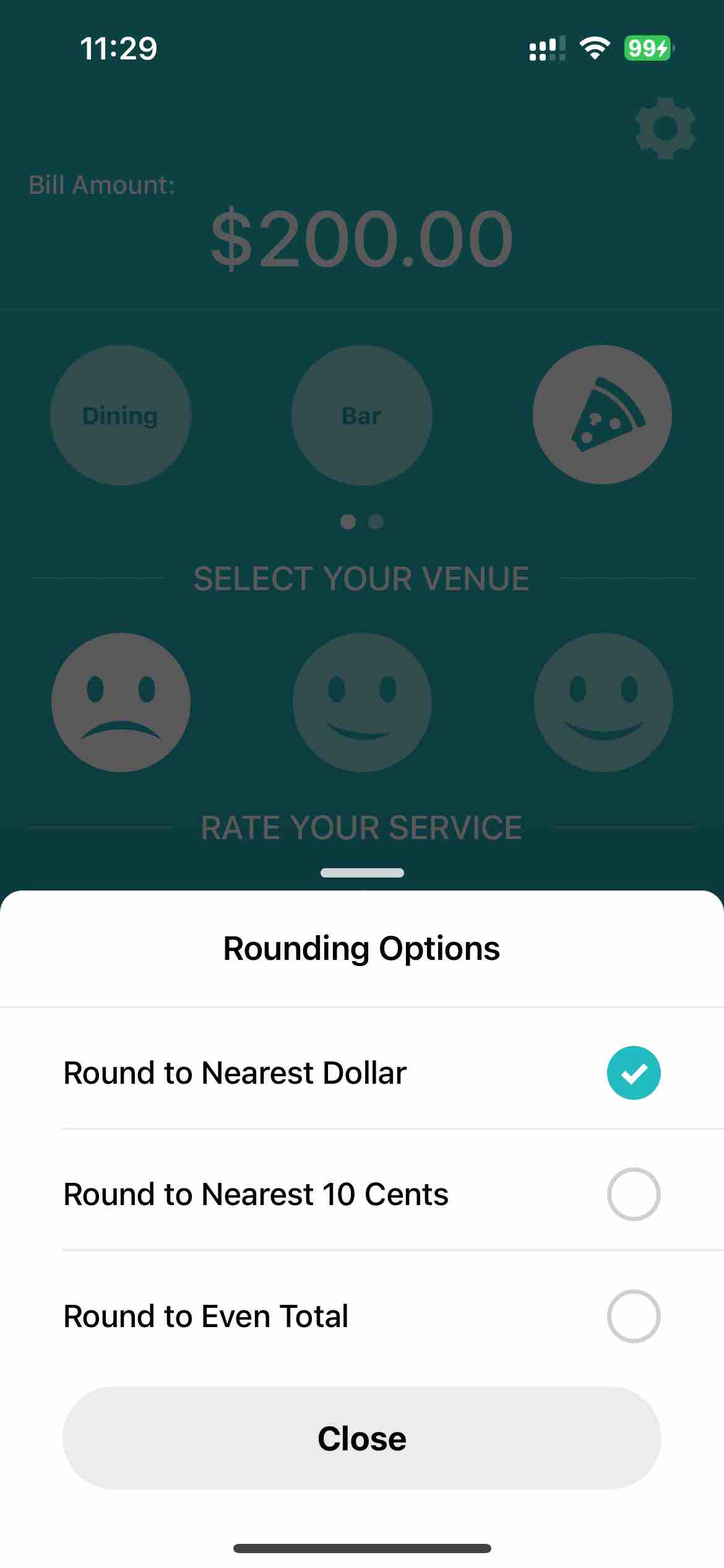 Gratuity | Tip Calculator