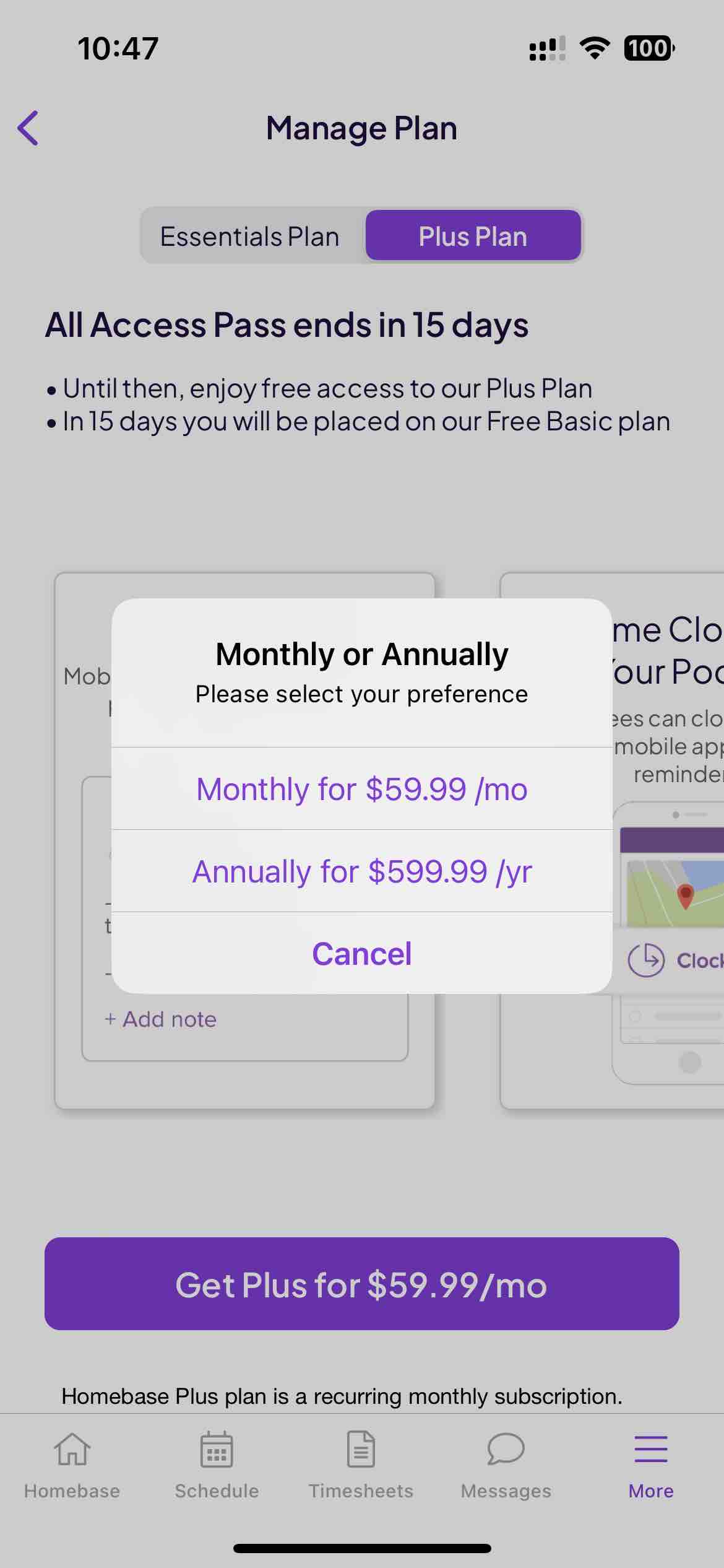 Homebase: Employee Scheduling