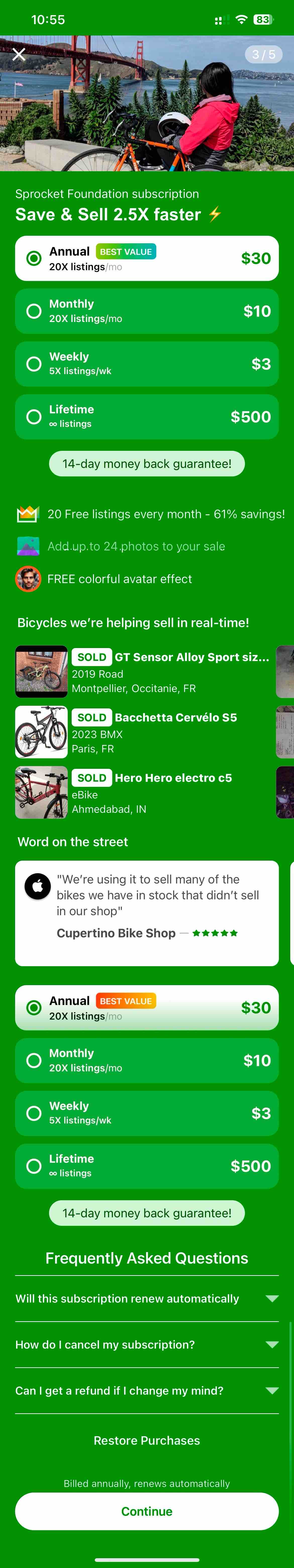 Sprocket: Bicycle Marketplace