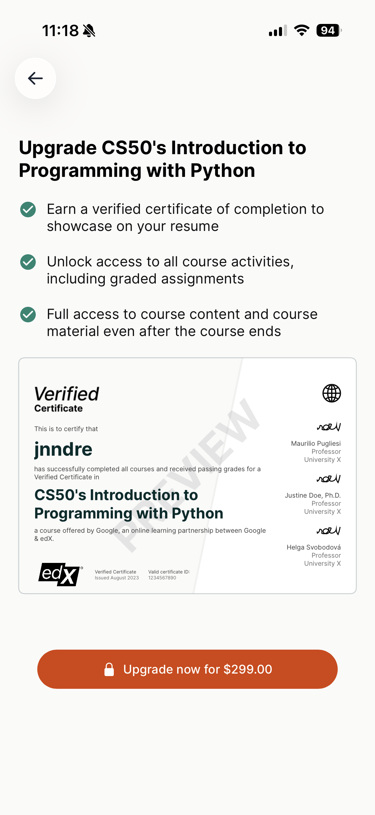 edX online learning