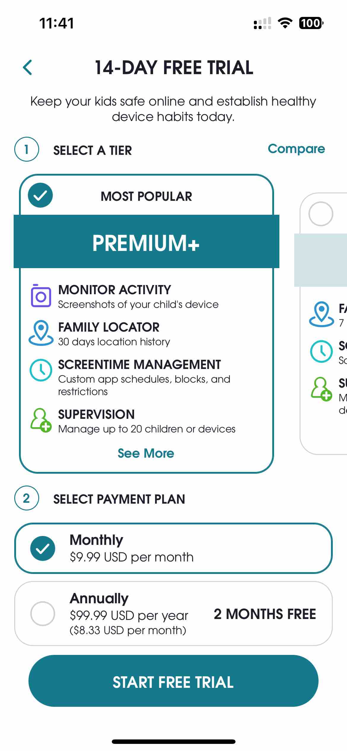 Parental Control App - OurPact