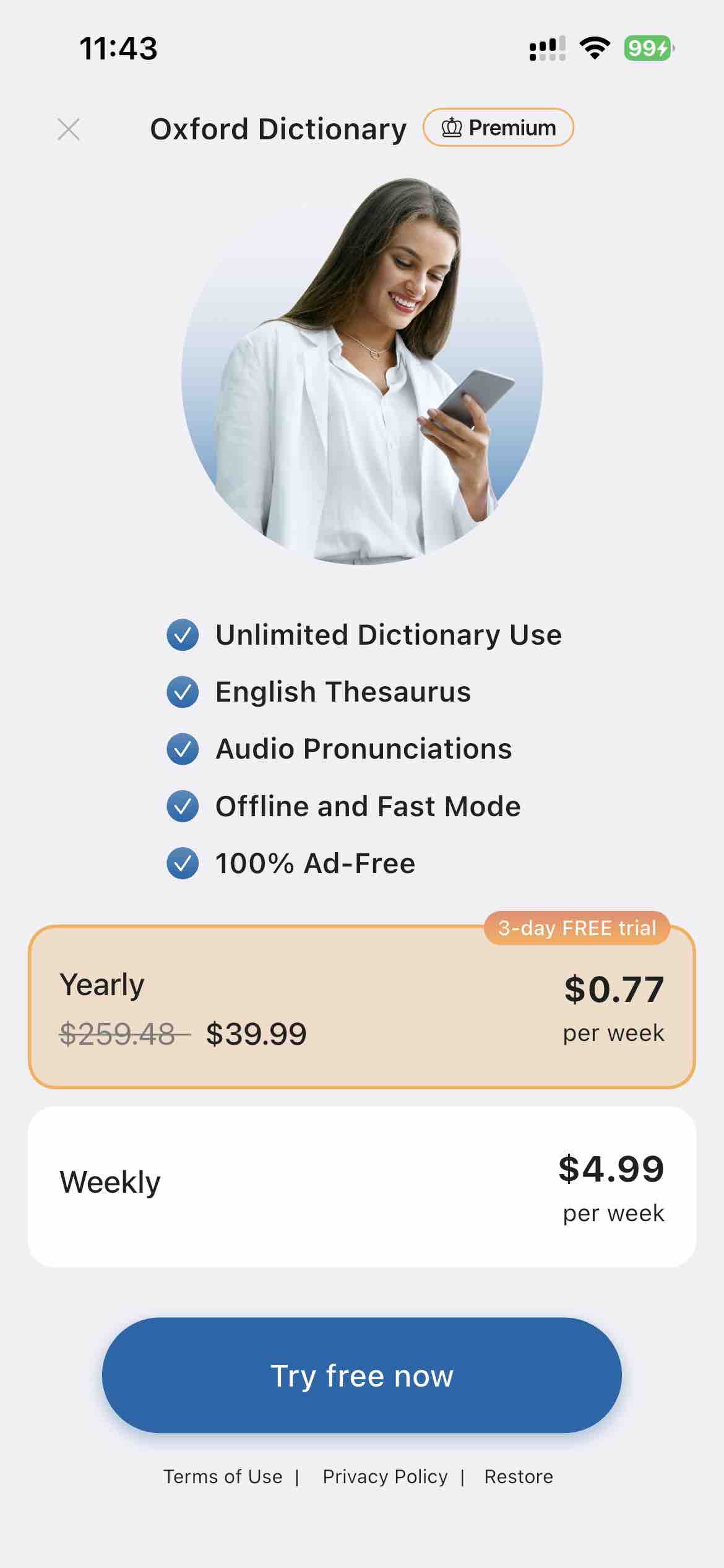 Oxford Dictionary & Thesaurus
