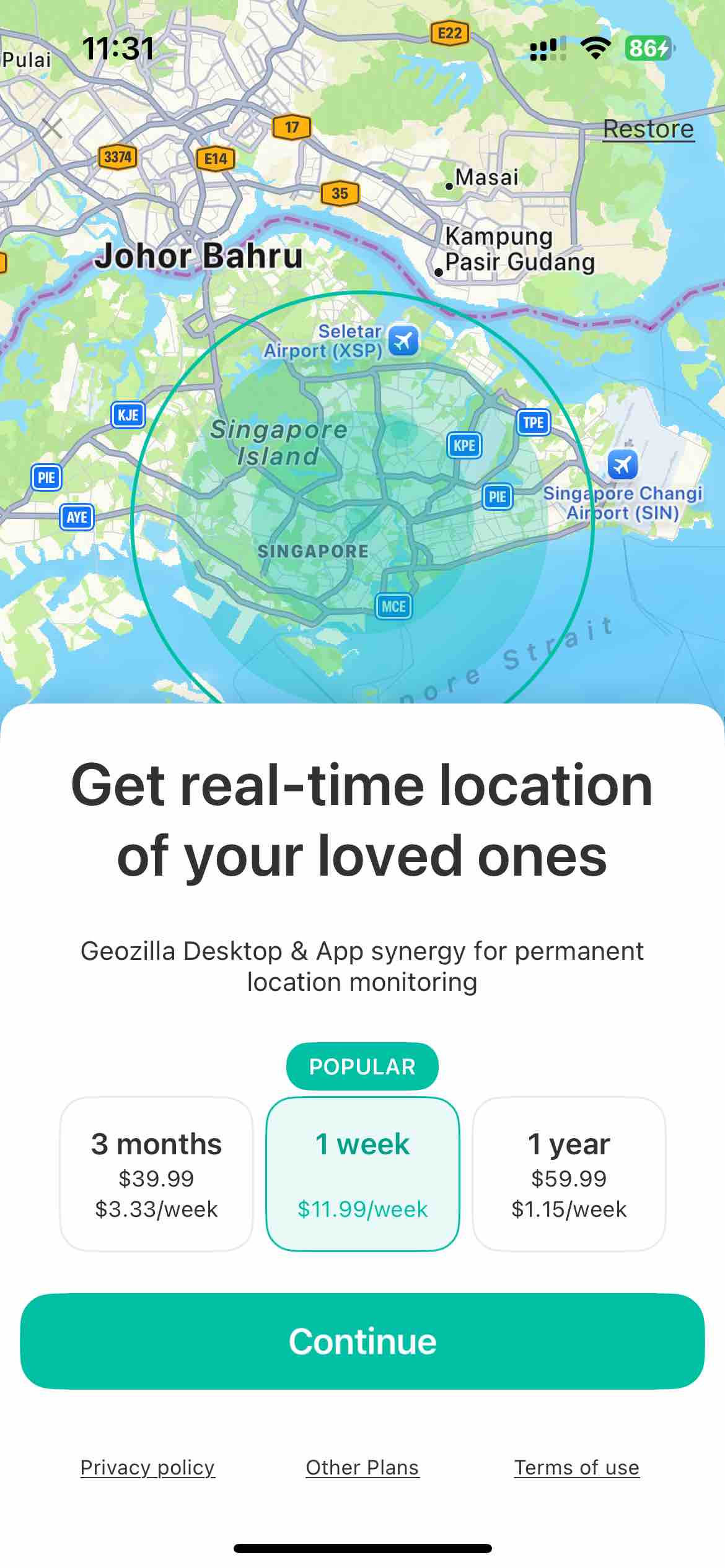 GeoZilla Phone Location Finder