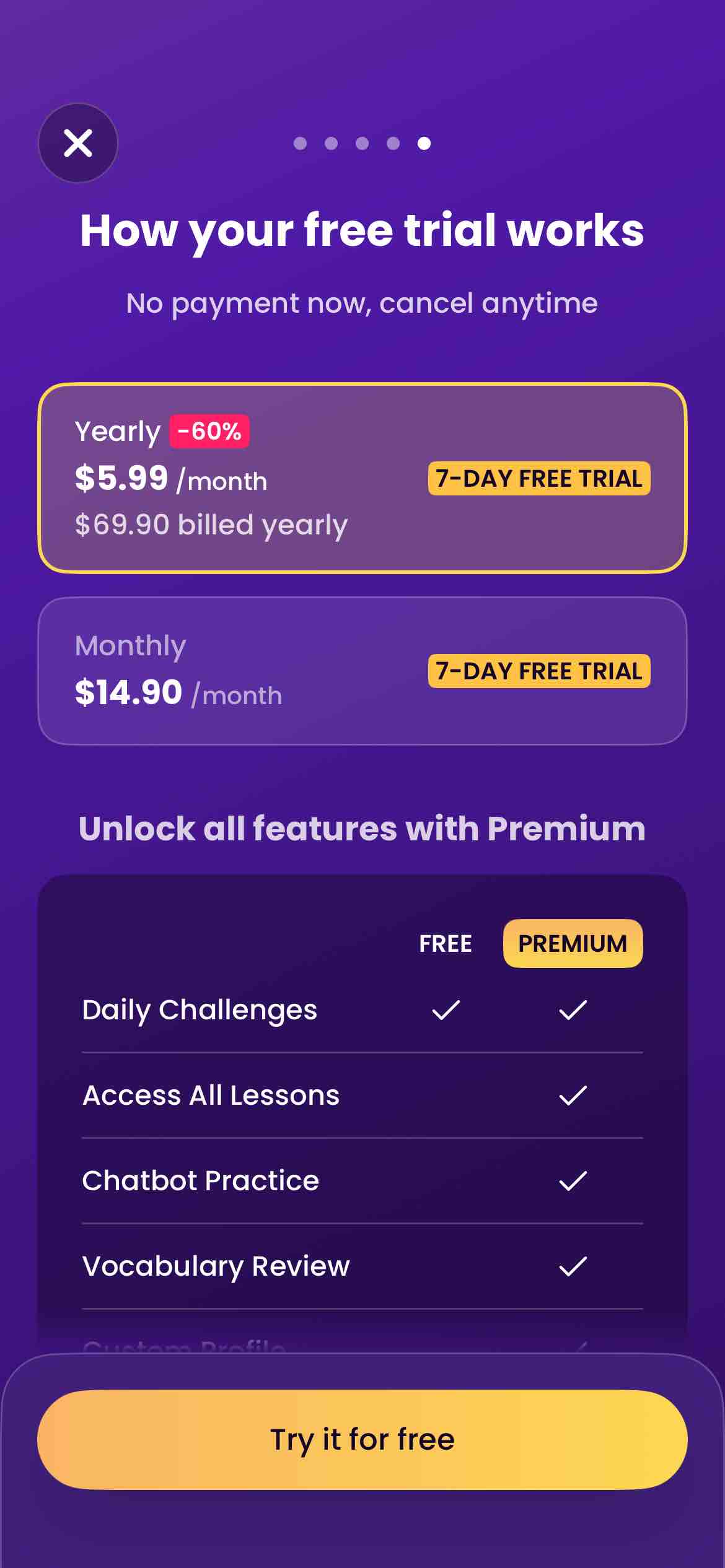 Mondly: Learn 41 Languages