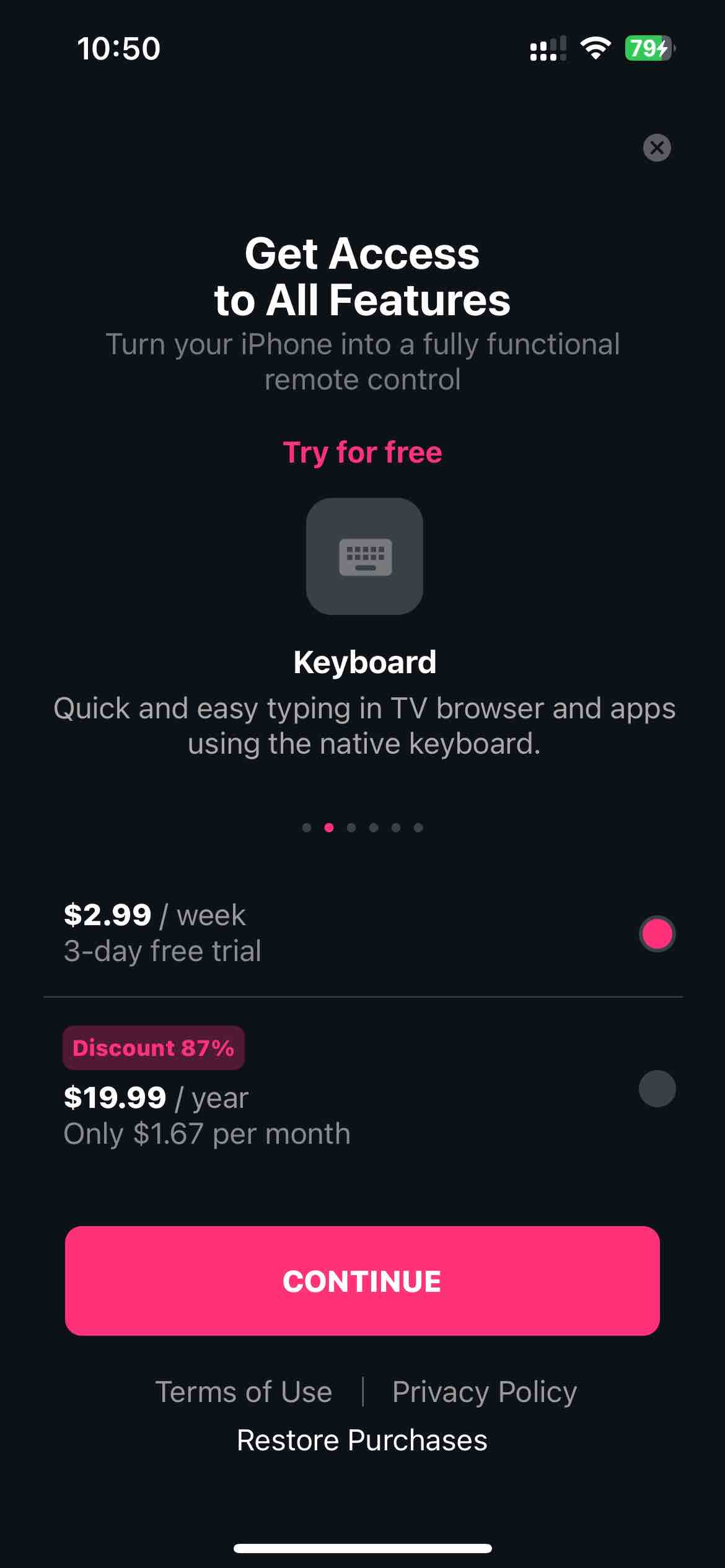 Smartify - LG TV Remote