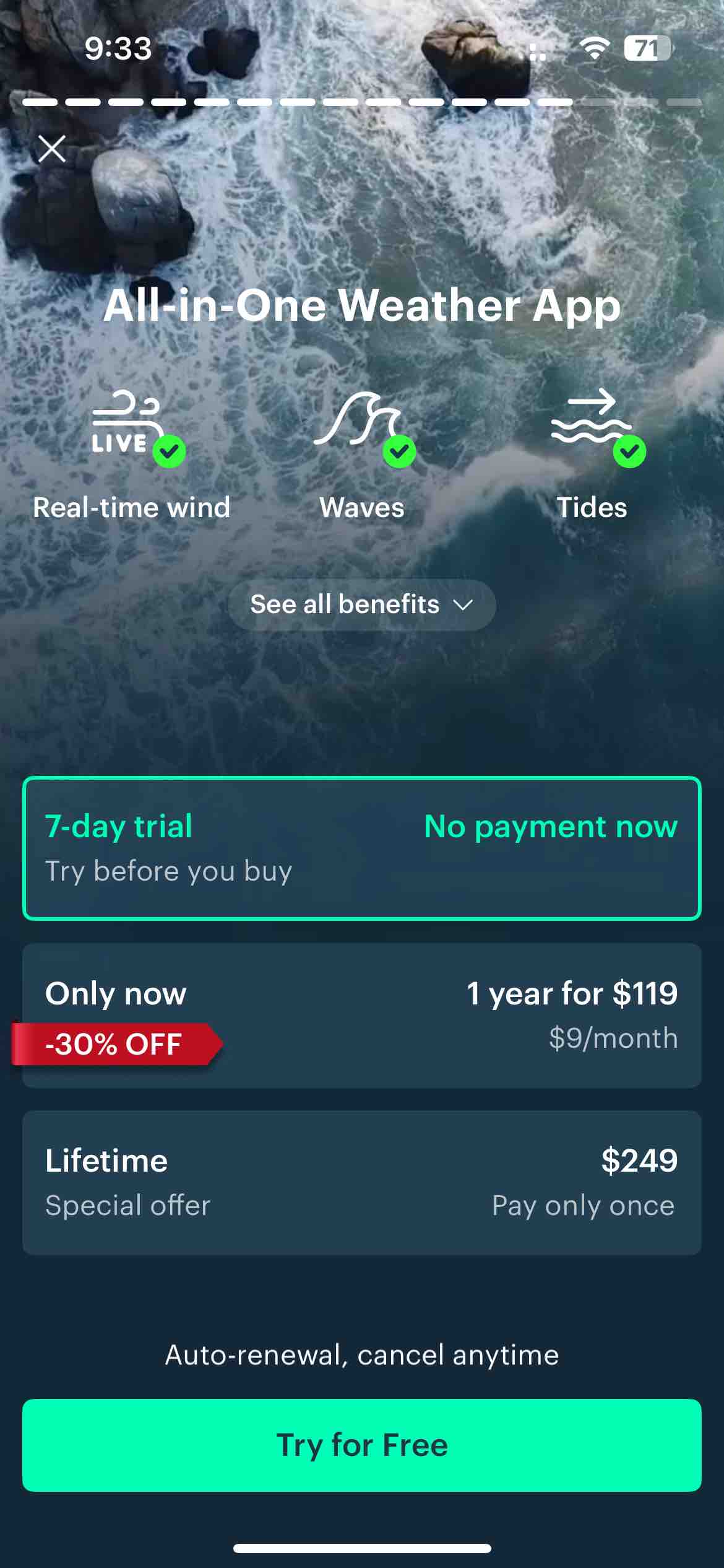 Windy.app — Wind, Tides, Radar